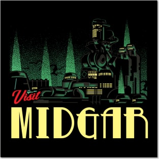 VISIT MIDGAR Posters and Art